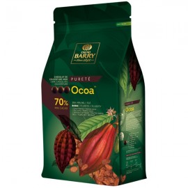Cacao Barry Cacao Barry Ocoa Pistoles 70% Dark Chocolate Discs - 5 kg CHD-N70OCOA-US-U77