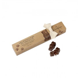 Cafe-Tasse Cafe-Tasse Bear Shaped Salted Caramel Milk Chocolates - 6 pc 2424