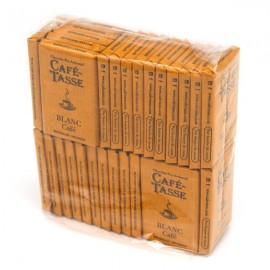 Cafe-Tasse Cafe-Tasse Blanc Café White Chocolate & Coffee Mini-Bars Bag - 32 pc ~ 298 grams 8009