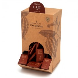 Cafe-Tasse Cafe-Tasse Lait Café 38% Milk Chocolate & Coffee Mini-Bars Box - 1.5kg 8004