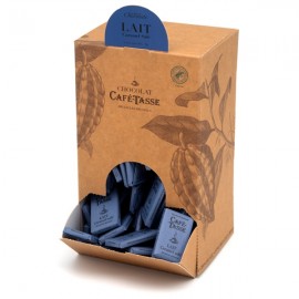 Cafe-Tasse Cafe-Tasse Lait Caramel Salé 38% Milk Chocolate & Salted Caramel Mini-Bars Box - 1.5 kg 8011