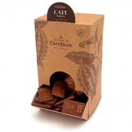 Cafe-Tasse Cafe-Tasse Lait Noisettes 38% Milk Chocolate & Hazelnut Mini-Bars Box - 1.5 kg 8010
