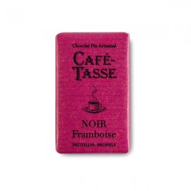 Cafe-Tasse Cafe-Tasse Noir Framboise 60% Dark Chocolate & Raspberry Micro-Bar Single - 9 grams 8017