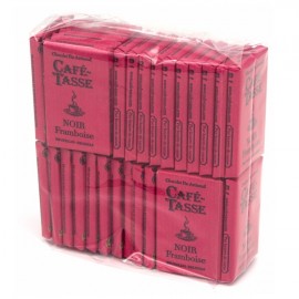 Cafe-Tasse Cafe-Tasse Noir Framboise 60% Dark Chocolate & Raspberry Mini-Bars Bag - 32 pc ~ 298 grams 8017