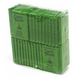 Cafe-Tasse Cafe-Tasse Noir Menthe 60% Dark Chocolate & Mint Mini-Bars Bag - 32 pc ~ 298 grams 8007