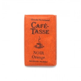 Cafe-Tasse Cafe-Tasse Noir Orange 60% Dark Chocolate & Orange Mini-Bar Single - 9 grams 8008