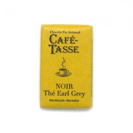 Cafe-Tasse Cafe-Tasse Noir Thé Earl Grey 60% Dark Chocolate & Tea Mini-Bar Single - 9 grams 8006