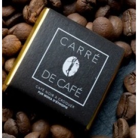 Pralus Carre-De Cafe Noir Dark Coffee Napolitains - 1 kg