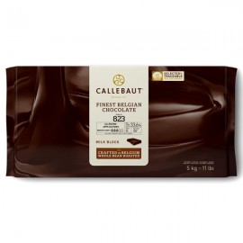 Callebaut Callebaut 823NV Natural Vanilla 33% Milk Chocolate Bloc - 5kg 823NV-132