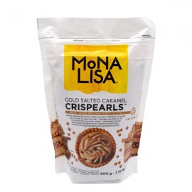 Callebaut Callebaut - Mona Lisa Gold Salted Caramel Crispearls Bag - 800g CHF-CC-CRISP-02B