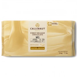 Callebaut Callebaut W2NV Natural Vanilla 28% White Chocolate Bloc - 5kg W2NV-132