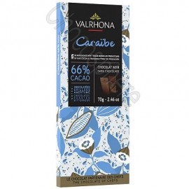 Valrhona Caraibe Dark Chocolate Bar
