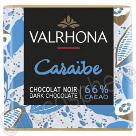 Valrhona Caraibe 66% Tasting Square - 5g