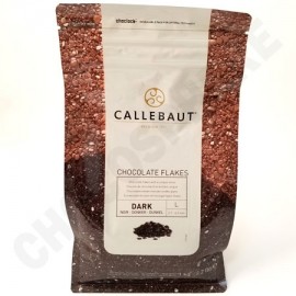Callebaut Small Dark Chocolate Flakes - 1Kg