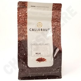Callebaut Large Milk Chocolate Flakes - 1Kg