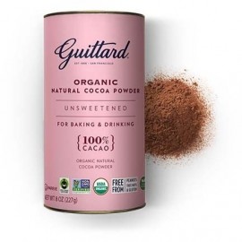 Guittard Guittard Organic Natural Unsweetened Cocoa Powder Canister - 227g 7542