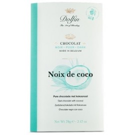 Dolfin 60% Dark Chocolate with Coconut Bar 70g
