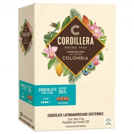 Cordillera Cordillera Colombia 36% Single Origin Milk Chocolate Discs - 5 kg