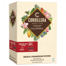 Cordillera Cordillera Colombia 59% Single Origin Dark Chocolate Discs - 5kg 59CordDisc