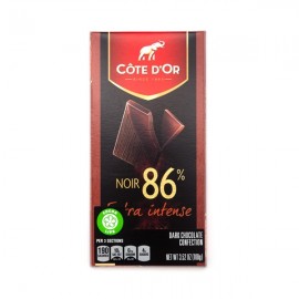 Cote d'Or Cote d'Or Experiences Noir Intense 86% Extra Bittersweet Dark Chocolate Bar - 100 grams 16800
