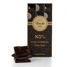 Venchi Venchi Cuor di Cacao 85% Extra Dark Chocolate Bar - 100g 116215