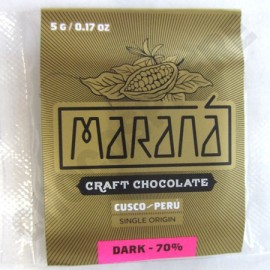 Marana Cusco Dark Chocolate Squares - 70% Cacao