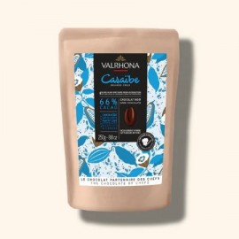 Valrhona Caraïbe Les Feves 66% Dark Chocolate Couverture Discs - 250g