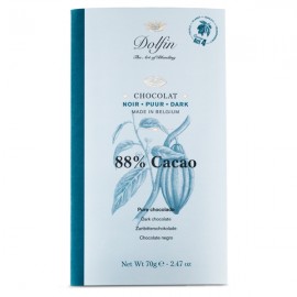 Dolfin Dark 88% Cacao Chocolate Bar 70g
