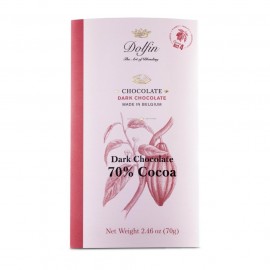 Dolfin Dark 70% Cacao Chocolate Bar - 70 g