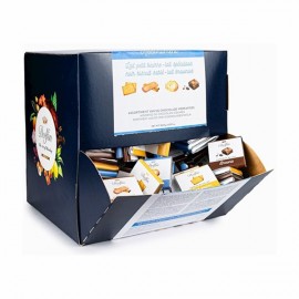 Dolfin Dolfin Assorted Milk & Dark Chocolate Cookie Napolitans Box - 1.8kg 3105