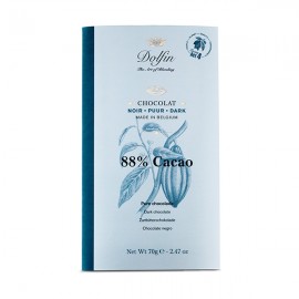 Dolfin Dolfin Dark 88% Cacao Chocolate Bar - 70 g