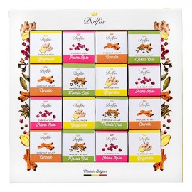 Dolfin Dolfin Large Spiced Assorted Chocolate Napolitains Box - 48 pc - 216 grams