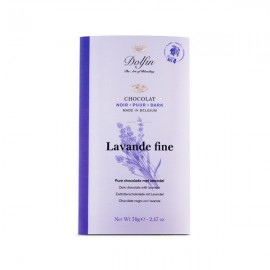 Dolfin Dolfin Lavande Fine 60% Dark Chocolate with Lavender Bar - 70 grams
