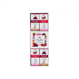 Dolfin Dolfin Sugar & Salt Assorted Milk & Dark Chocolate Napolitains Box - 24 pc - 108 grams 3104