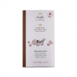 Dolfin Dolfin 37% Milk Chocolate with Coffee Bar - 70 grams