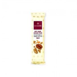 Domori Domori Caramel & Pecans in White Chocolate Bar - 40g SNK04