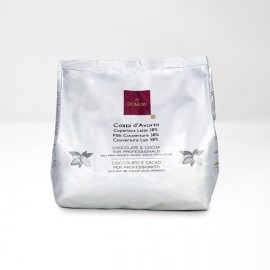 Domori Domori Costa d'Avorio 38% Single Origin Milk Chocolate Couverture Drops - 1kg 00980