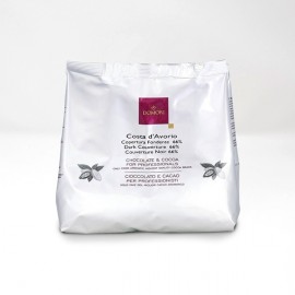 Domori Domori Costa d'Avorio 66% Single Origin Dark Chocolate Couverture Discs - 1kg 00982