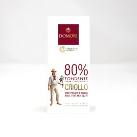Domori Domori Criollo 80% Single Origin Dark Chocolate Bar - 50 g