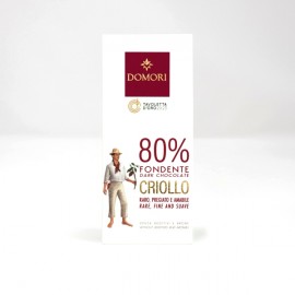 Domori Domori Criollo 80% Single Origin Dark Chocolate Bar - 50g CL07298