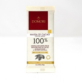 Domori Domori Massa di Cacao 100% Dark Chocolate Large Bar - 75 g