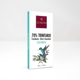 Domori Domori Trinitario Colombia 70% Single Origin Dark Chocolate Bar - 50 grams 08136
