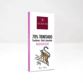 Domori Domori Trinitario Madagascar 70% Single Origin Dark Chocolate Bar - 50 grams 08134