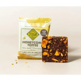 Ritual Chocolate Ritual Chocolate Honeycomb Toffee 70% Dark Chocolate 10g Napolitains – Chocosphere