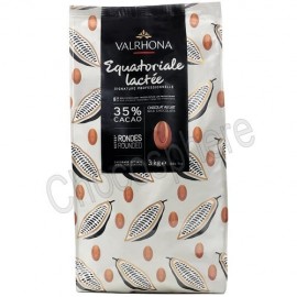 Valrhona Equatoriale Lactee 'Les Feves' 3Kg