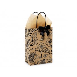 Chocosphere Timeless Floral Black Gift Bag – Add-on