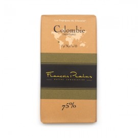 Pralus Francois Pralus Colombie 75% Single Origin Dark Chocolate Bar - 100 grams