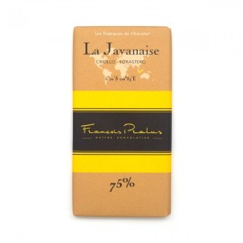 Pralus Francois Pralus La Javanaise 75% Single Origin Dark Chocolate Bar - 100 grams