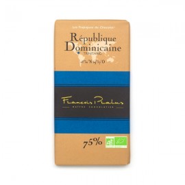 Pralus Francois Pralus Republique Dominicaine 75% Single Origin Dark Chocolate Bar - 100 grams