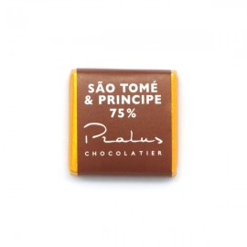 Pralus Francois Pralus Sao Tome & Principe 75% Single Origin Dark Chocolate Napolitain Single - 5 grams